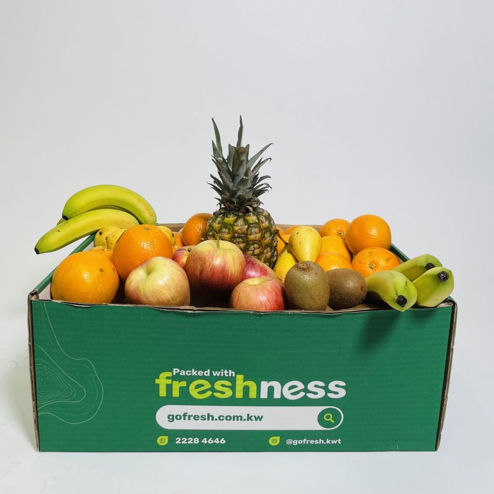 Mix Fruits Box "Go Fresh" NEW - بوكس فواكه مشكل