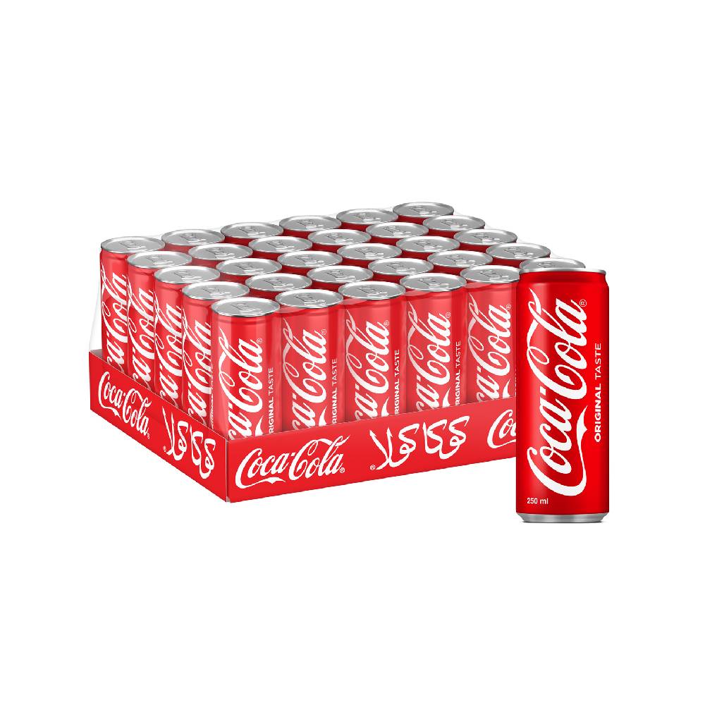 Coca Cola Can 250 ml (Pack Of 30) "Refreshment Trading"