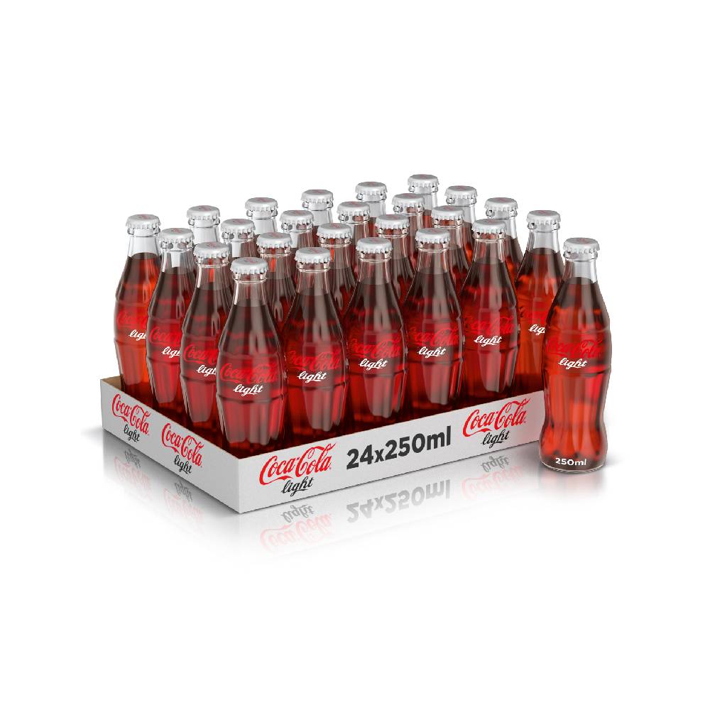 Coca-Cola Light Glass 250 ml (Pack Of 24) "Refreshment Trading"