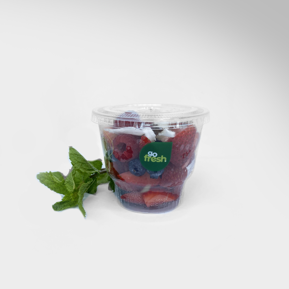 Coconut And Mix Berries "Go Fresh"